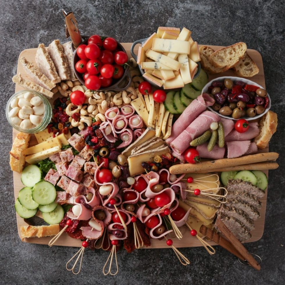 Planche apéro maison pour fêter l'arrivée du week-end