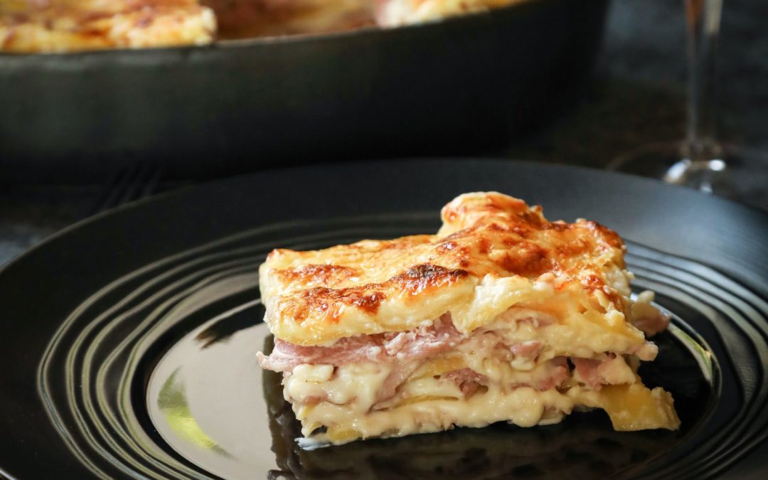 Lasagnes béchamel jambon blanc à l&rsquo;ancienne