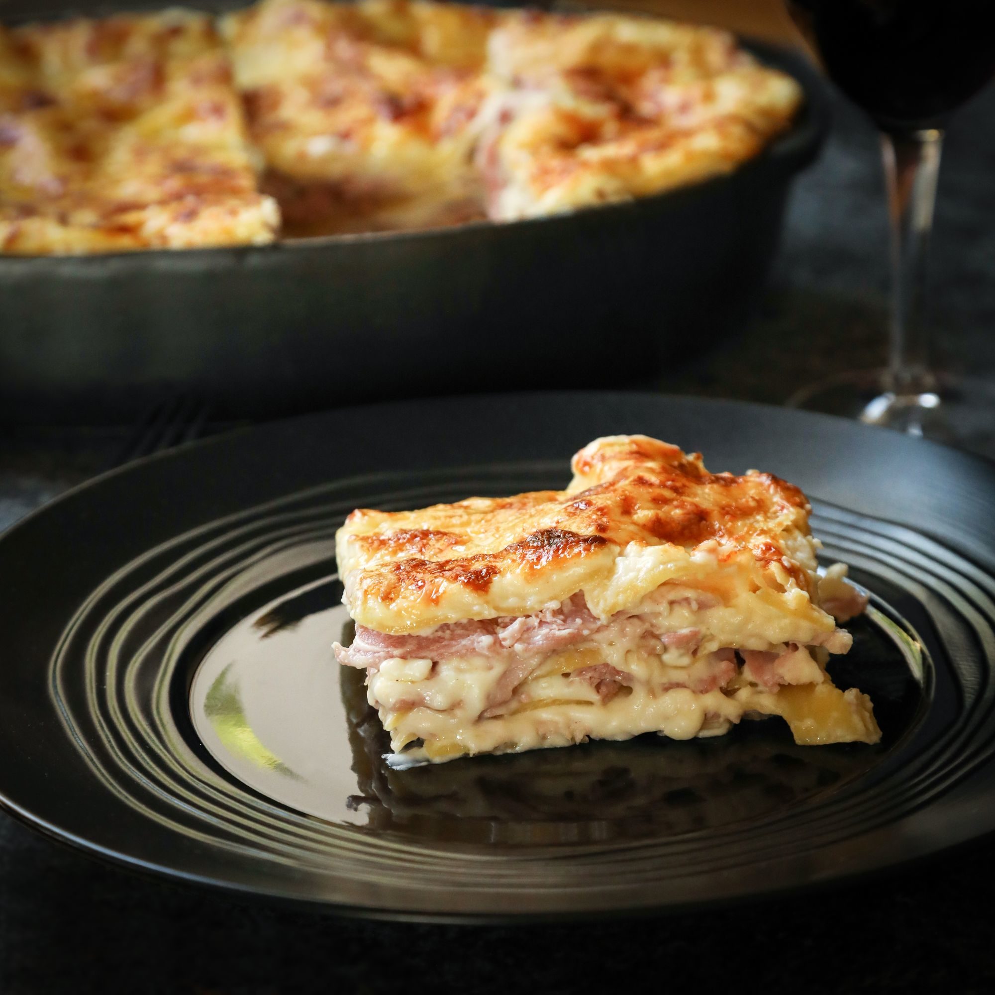 Lasagne jambon