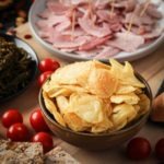 Apero dinatoire jambon à l’ancienne chips