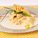 Crepe en aumoniere jambon blanc