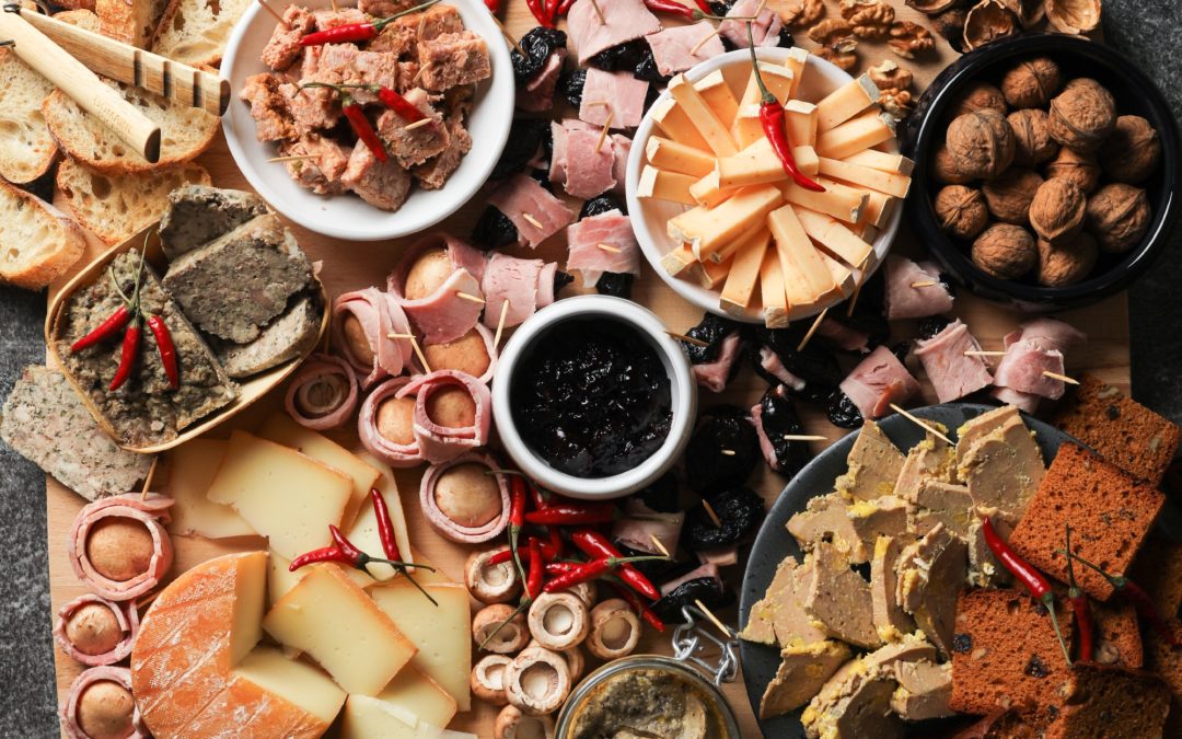 Planche apéro Hauts-de-France et Sud-Ouest