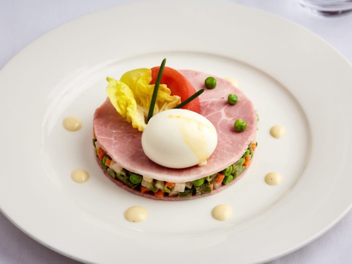 Macédoine légumes et jambon à l&rsquo;ancienne