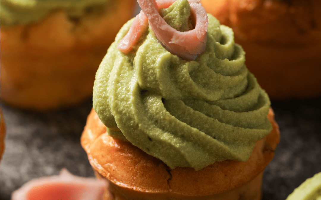 Muffin de jambon et cupcake à l&rsquo;avocat