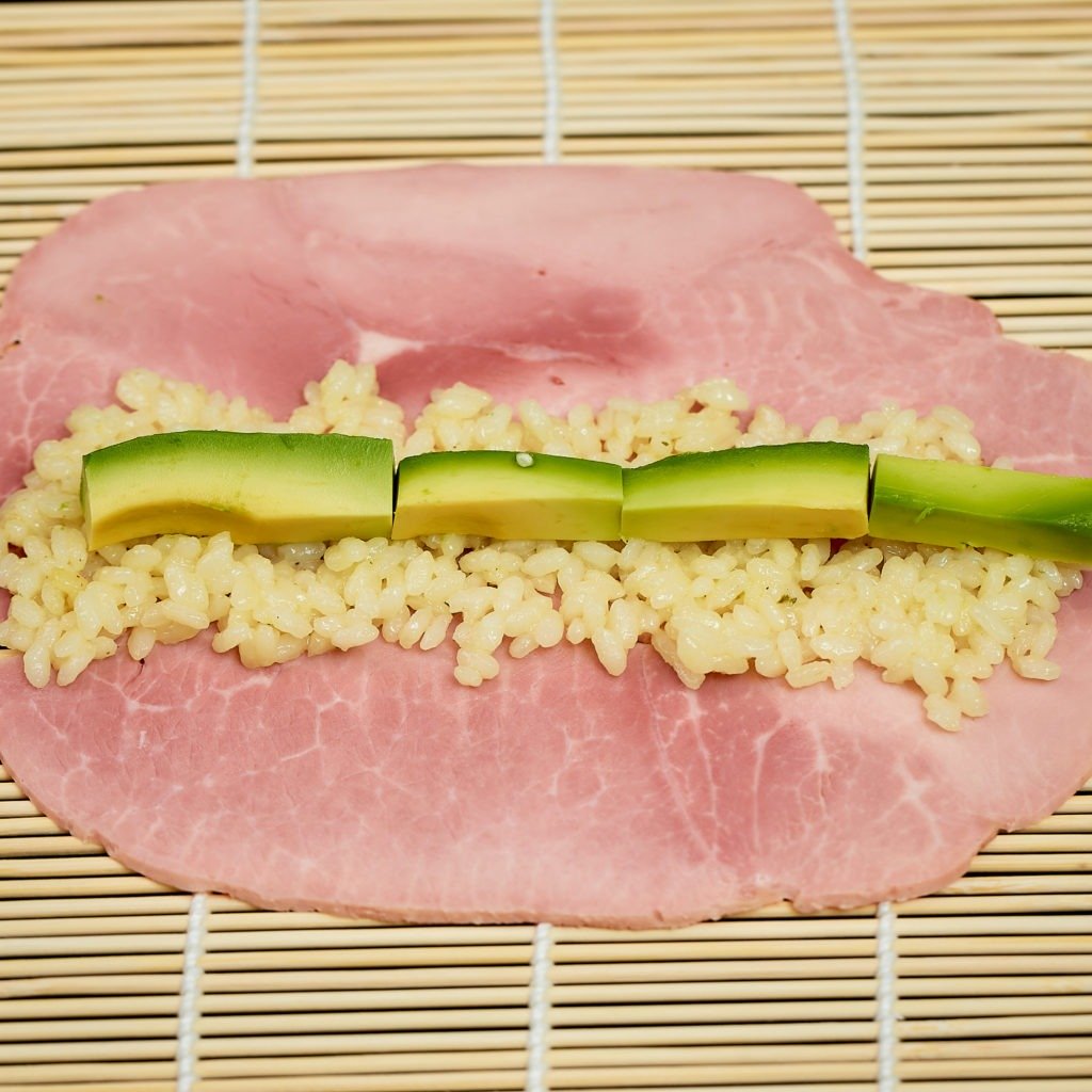 Garniture jambon avocat