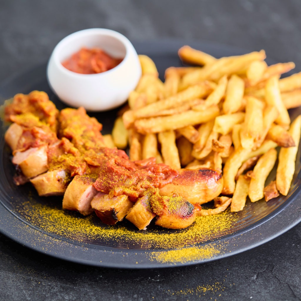 Currywurst et frites