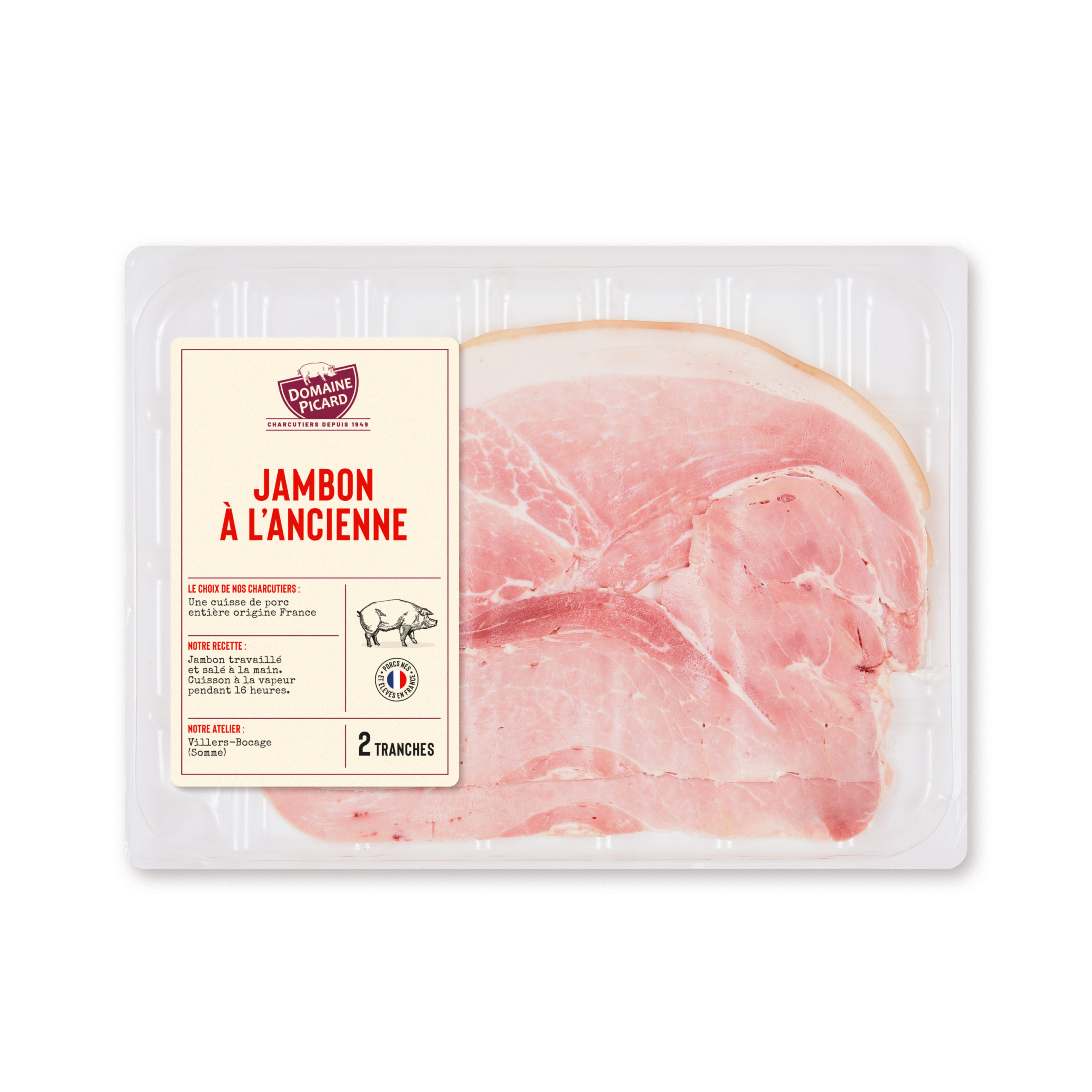 Jambon blanc à l'ancienne