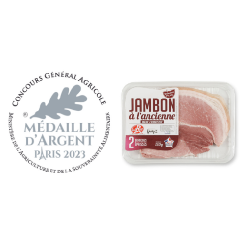 Jambon à l'ancienne Label Rouge Médaille d'argent