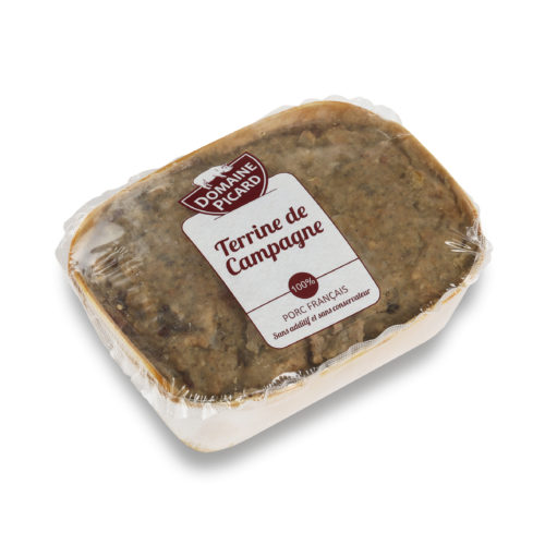 Terrine de campagne sans additif et sans conservateur